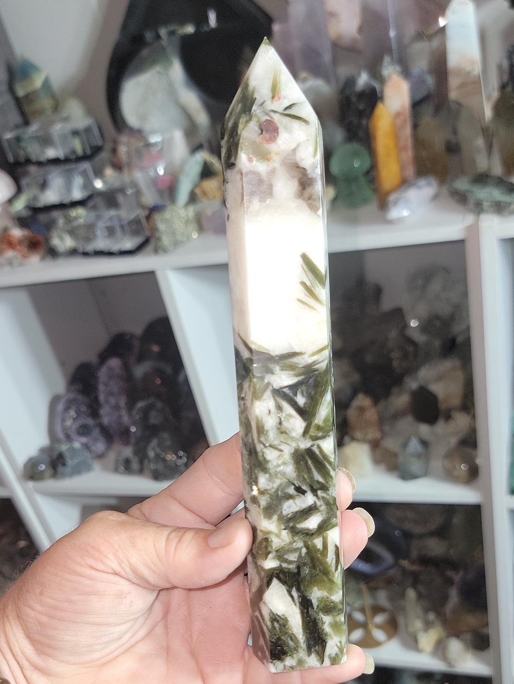 Tourmaline And Quartz Tower